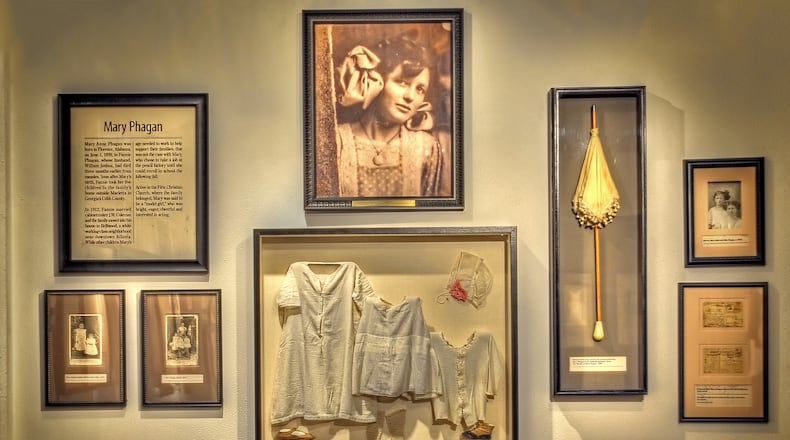 Some of the items belonging to Mary Phagan that will be included in the Southern Museum of Civil War & Locomotive History exhibition “Seeking Justice: The Leo Frank Case Revisited,” opening Aug. 17.