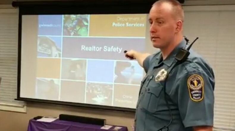 The Gwinnett County Police Department Crime Prevention Unit is offering many free crime prevention classes in an attempt to better educate citizens on safety and crime issues. Courtesy Gwinnett Police