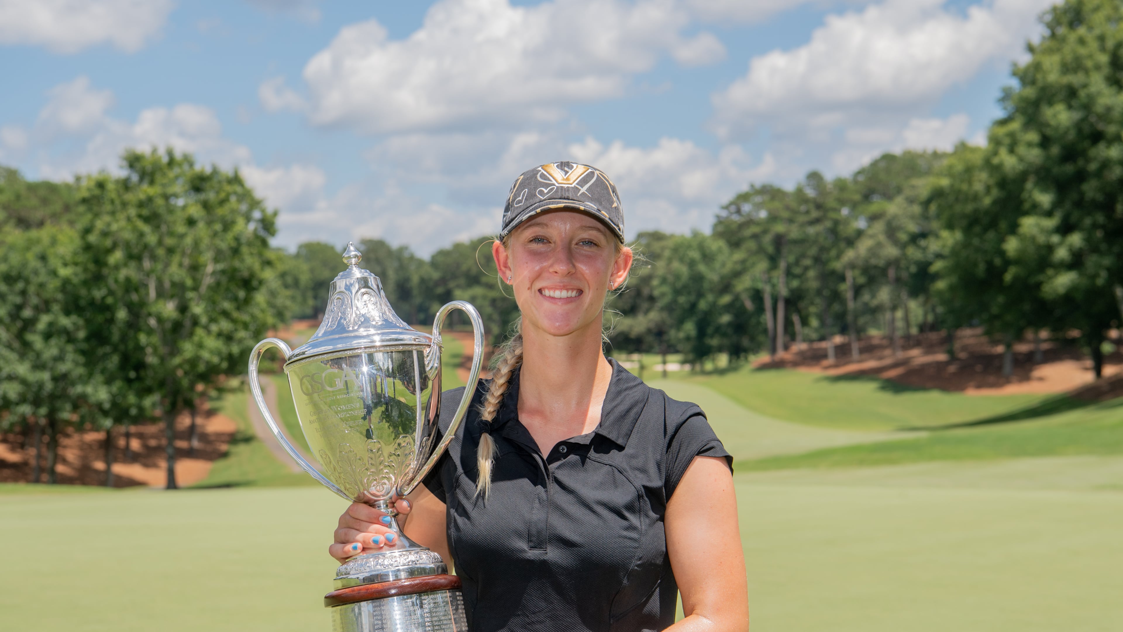 Ava Merrill of Johns Creek shot a record 15-under 201 to win the 96th Georgia Women's Amateur Championship at Dunwoody Country Club, July 2. (Courtesy of Kate Awtrey-King)