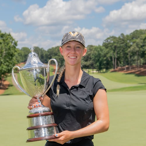 Ava Merrill of Johns Creek shot a record 15-under 201 to win the 96th Georgia Women's Amateur Championship at Dunwoody Country Club, July 2. (Courtesy of Kate Awtrey-King)