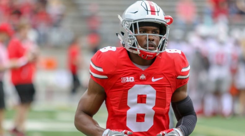 Ohio State cornerback Kendall Sheffield . (Associated Press)