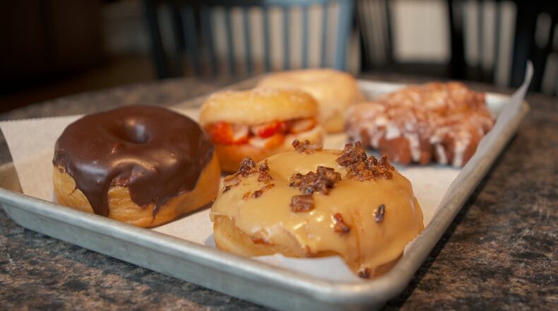 Is there anything better than fresh, warm doughnuts from Revolution Doughnuts? They're available by the dish-full at Atlanta Eats Live.