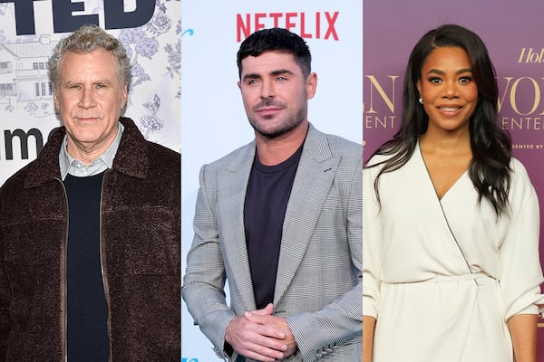 The upcoming Amazon comedy "Judgment Day" starring Will Ferrell, Zac Efron and Regina Hall was shot in metro Atlanta in 2025. (Courtesy of AP)