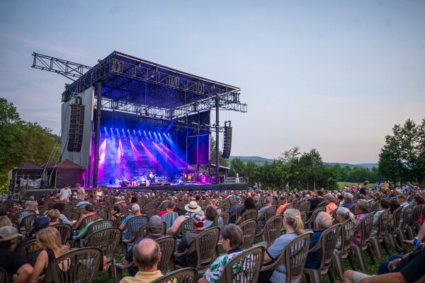 The main stage for Cave Fest will be at the new above-ground amphitheater built by The Caverns during the pandemic.
(Courtesy of Brooke Stevens)