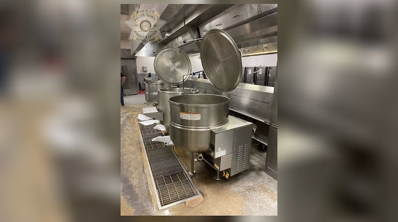 The Fulton County Jail needs at least four of its eight commercial steam kettles to be operational for the kitchen to serve its inmate population, officials said.