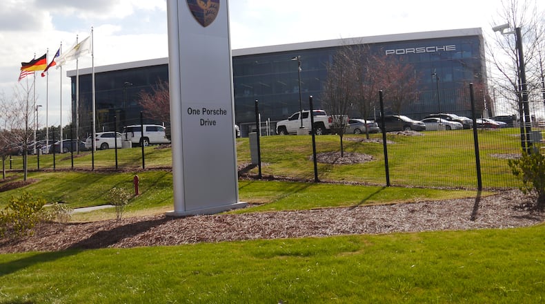 Porsche Cars North America, Inc., based in Atlanta, announced that it recorded an all-time sales month in April for the United States market. CHRIS QUINN/AJC