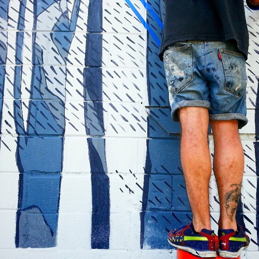 Artists from around the world paint murals around Atlanta