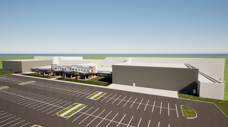 A rendering of a new Pilgrim's facility planned for LaFayette, Georgia. (Courtesy Pilgrim's)