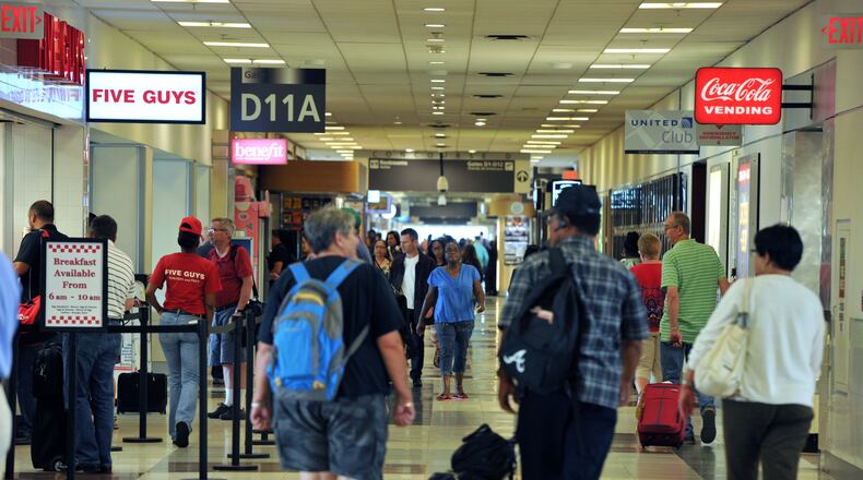 Hartsfield-Jackson Atlanta International Airport. HYOSUB SHIN / HSHIN@AJC.COM