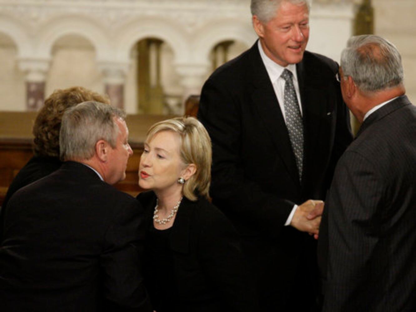 Sen. Ted Kennedy's funeral in Boston