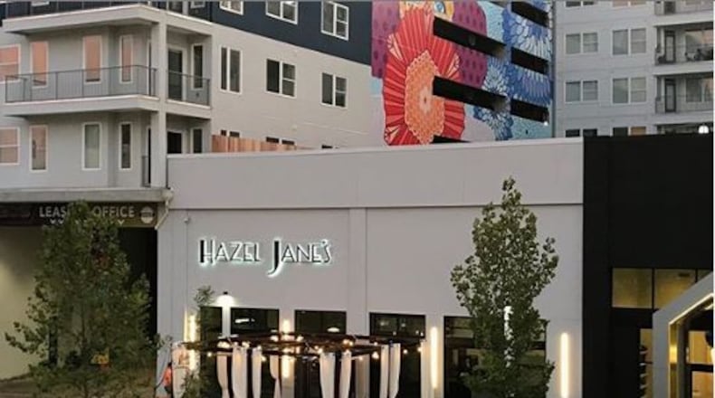 The exterior of Hazel Jane's.