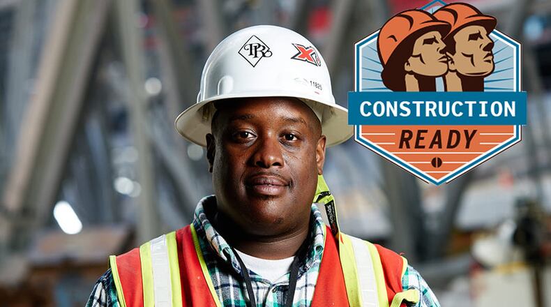 The Construction Ready program takes students through a free 20-day construction education program that ends with training, credentialing and job placement. (Courtesy Construction Ready)