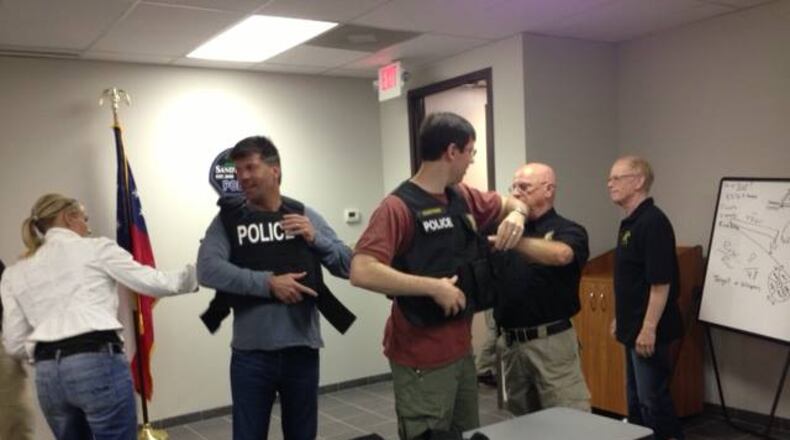 The Sandy Springs Police Department is accepting applications for the next Citizens Police Academy. (Courtesy Sandy Springs Police)