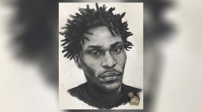 DeKalb County police are asking for the public's help to identify a suspect, shown in this sketch, wanted in a peeping Tom incident.