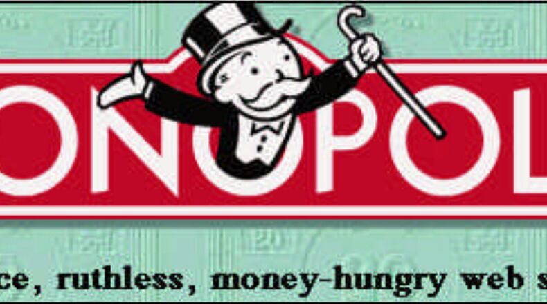 The chief executive at one of Atlanta’s public companies got more than $50 million last year. Photo courtesy of Interactive Monopoly web site. (http://www.monopoly.com) 6/96