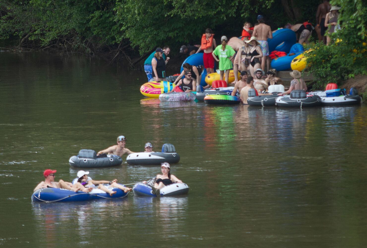 PHOTOS: Summer tradition returns with tubing on the Hooch