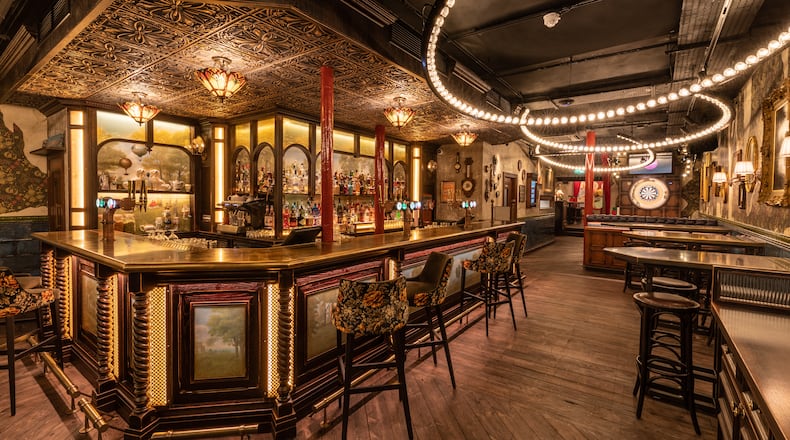 The interior of Flight Club, opening in the Star Metals development in Atlanta.