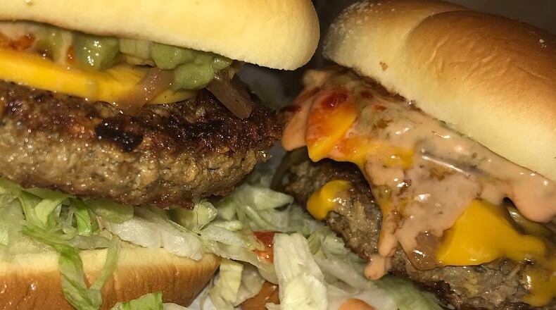 The Slutty Vegan serves a variety of  plant-based burgers.