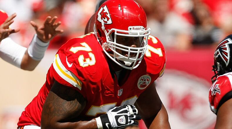 Perhaps Jon Asamoah can stablize the problematic right guard spot for the Falcons.