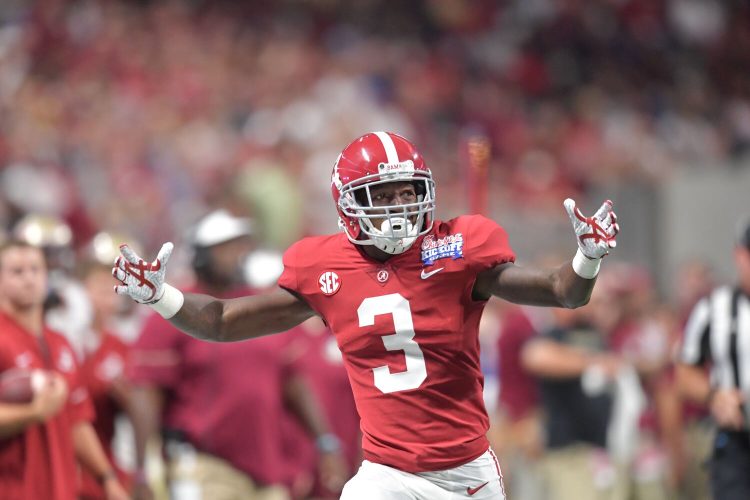 Photos: Alabama, FSU play at Atlanta’s Mercedes-Benz Stadium