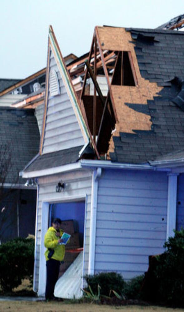 Storms slam metro Atlanta
