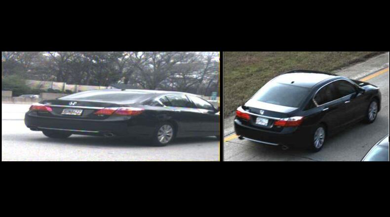 Gwinnett County police are looking for suspects in an early morning carjacking on Interstate 85.
