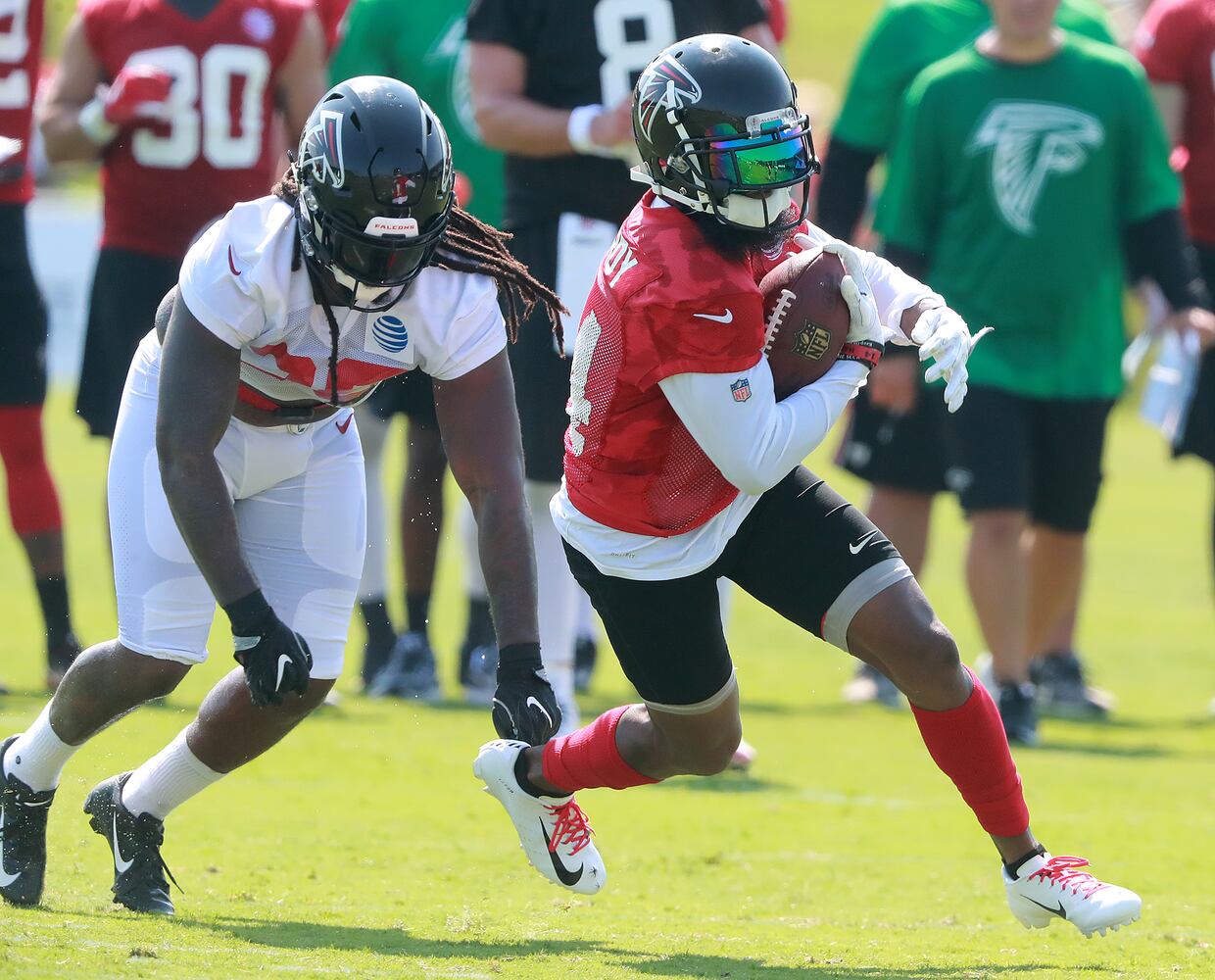 Julio Jones present as Falcons open training camp