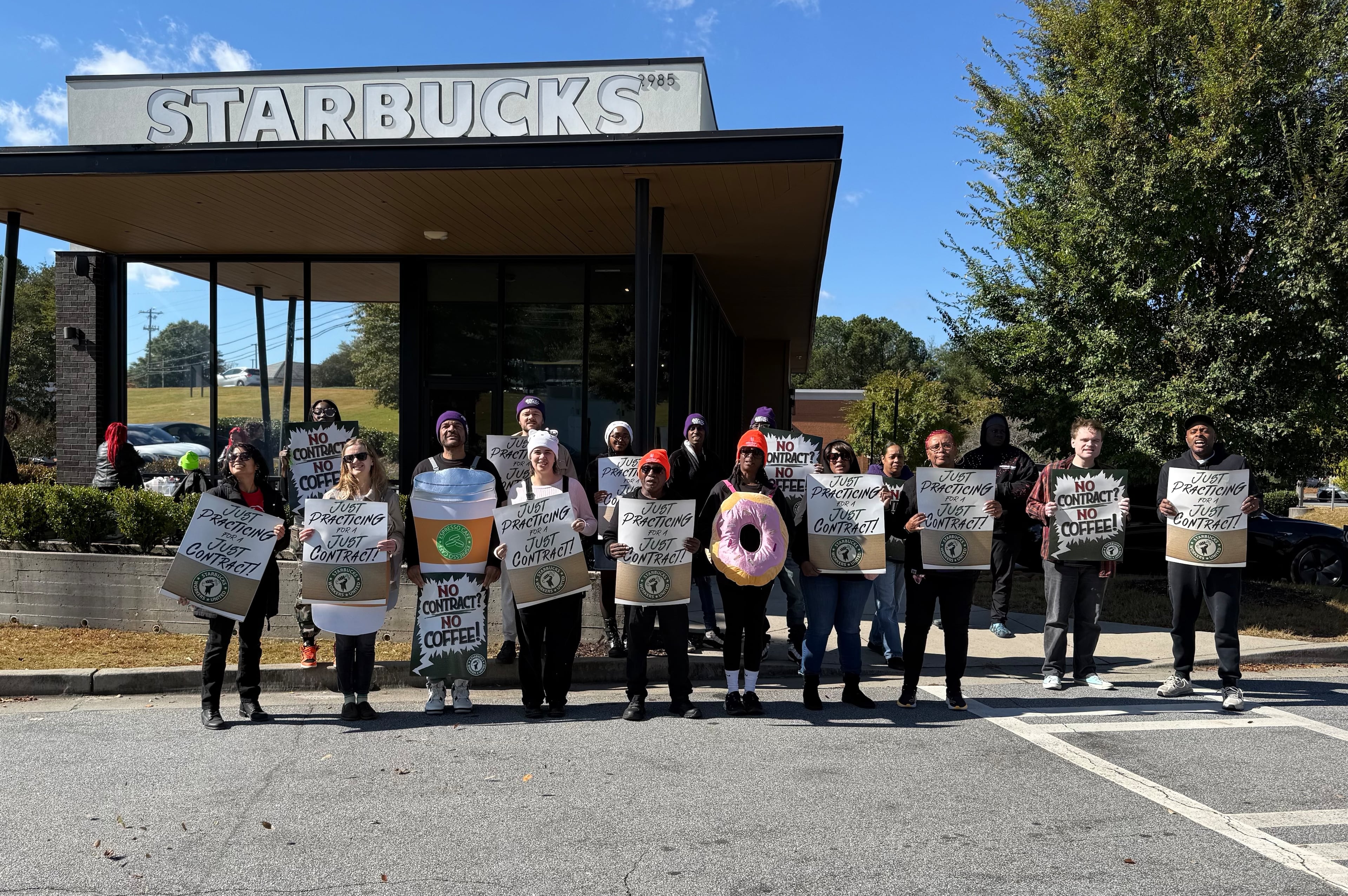 Starbucks strike