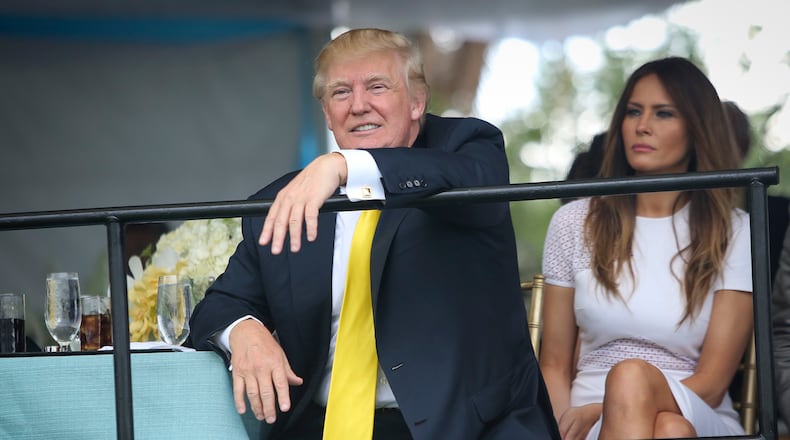 Donald Trump at Mar-a-Lago in Palm Beach on Jan. 5, 2014. (Bruce R. Bennett/The Palm Beach Post)