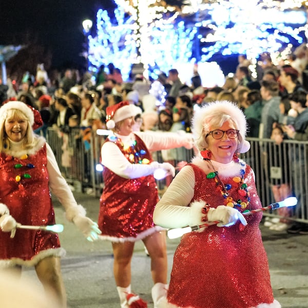 Sparkle Sandy Springs on Sunday includes a nighttime holiday parade. (Courtesy of the city of Sandy Springs)