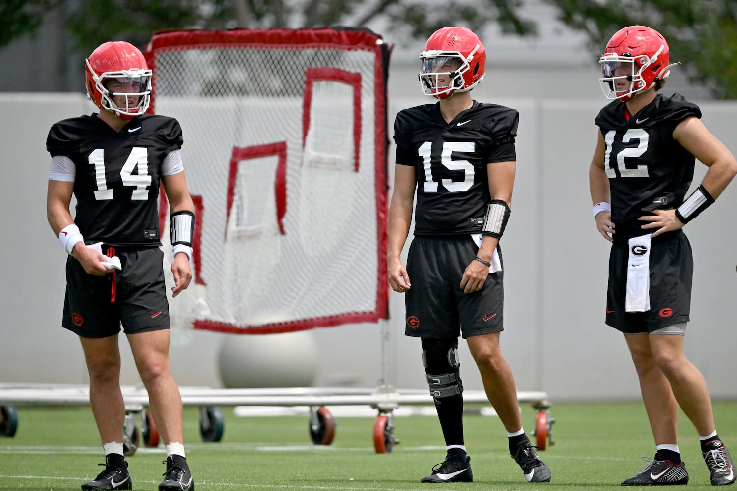 Georgia football practice