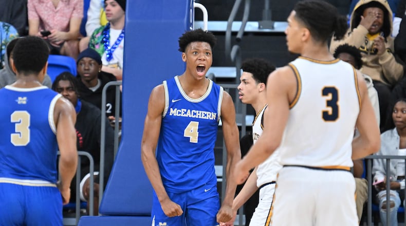 McEachern star Ace Bailey is the AJC all-classification boys player of the year for the 2023-24 season.
