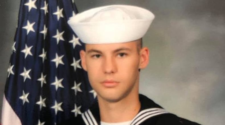 Cameron Walters was among three sailors killed in a shooting at Naval Air Station Pensacola on Friday, Dec. 6, 2019. Photo provided by the city of Richmond Hill, Ga.