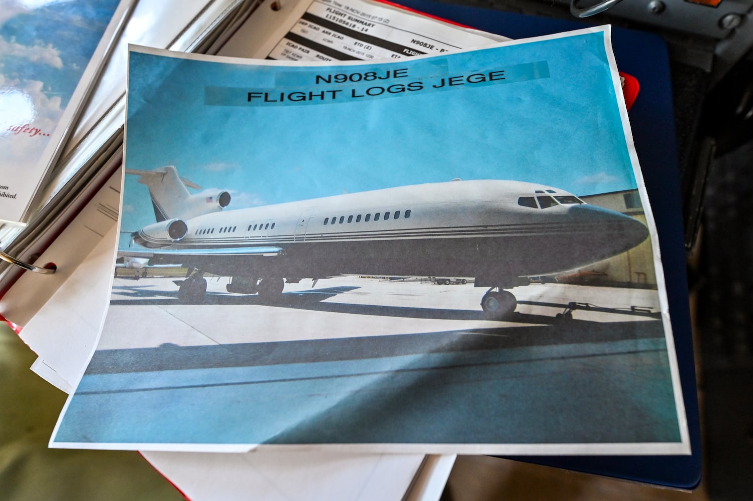 Epstein’s Abandoned Plane