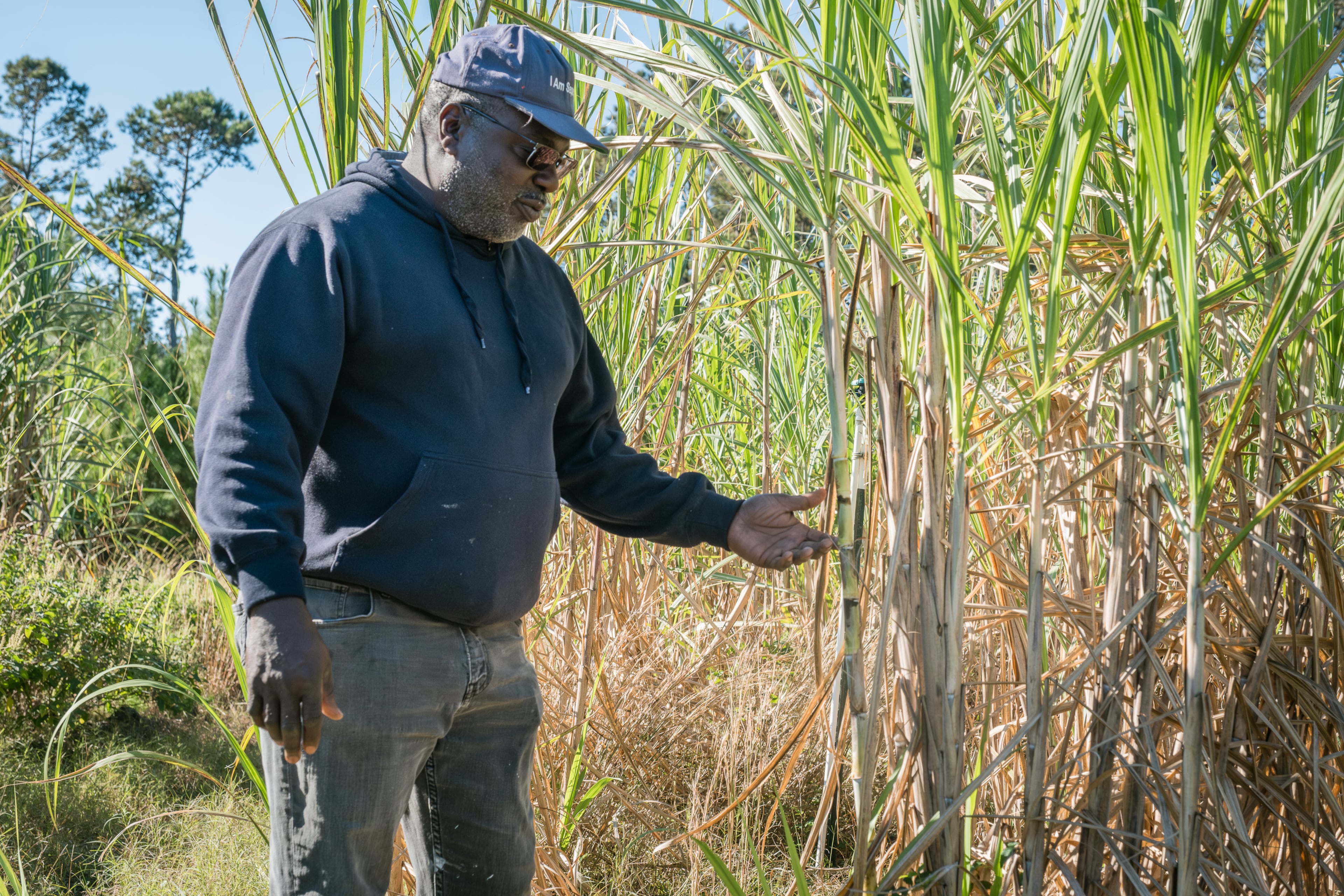 “There’s no culture without land,”said Maurice Bailey, a descendent of slaves and resident of Sapelo Island. (Justin Taylor for the JC)