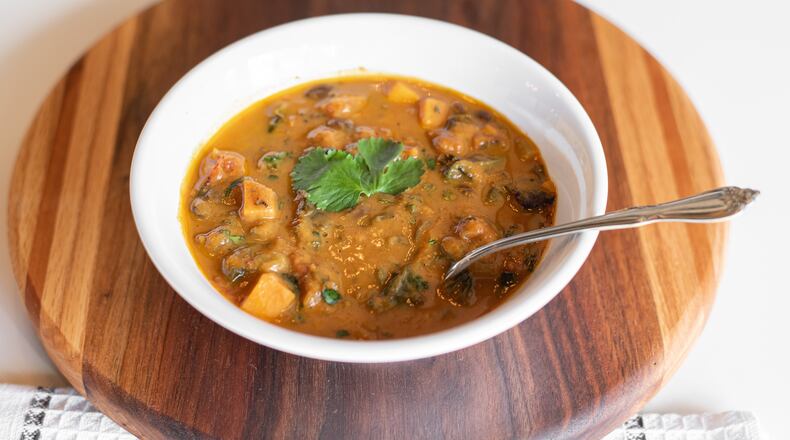 Harvest Soup from the menu of Suga's Cheese Shoppe and Cafe. (Courtesy of Hannah Jimerson)