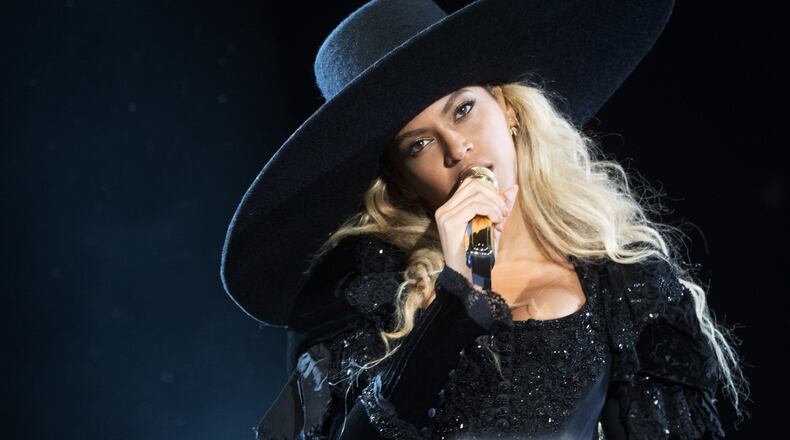 Beyonce made two stops in Atlanta this year. (Photo by Daniela Vesco/Invision for Parkwood Entertainment/AP Images)
