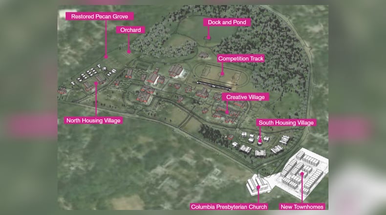 This was a projection of Decatur's Legacy Park that was included in a December 2019 housing amendment, which was approved by the city commission.