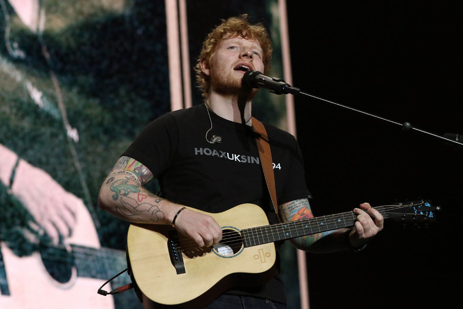 Photos: Ed Sheeran and James Blunt at Infinite Energy Arena