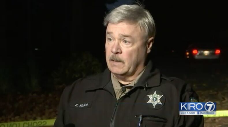 Deputy Scott Wilson with the Kitsap County Sheriff's Office