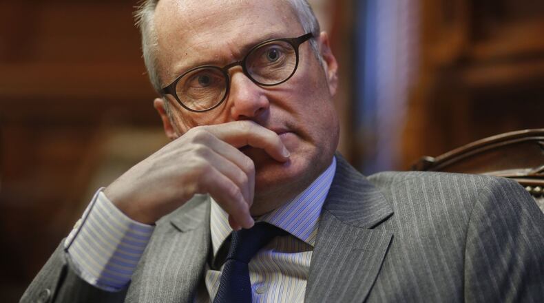 Under reporting expenses led to a $53,331 discrepancy in the campaign reports of Lt. Gov. Casey Cagle, according to his attorney. Some of the reports have since been corrected. BOB ANDRES / BANDRES@AJC.COM