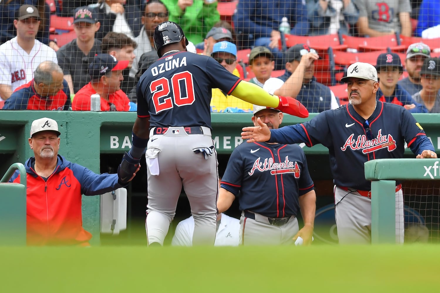 Braves Red Sox Baseball