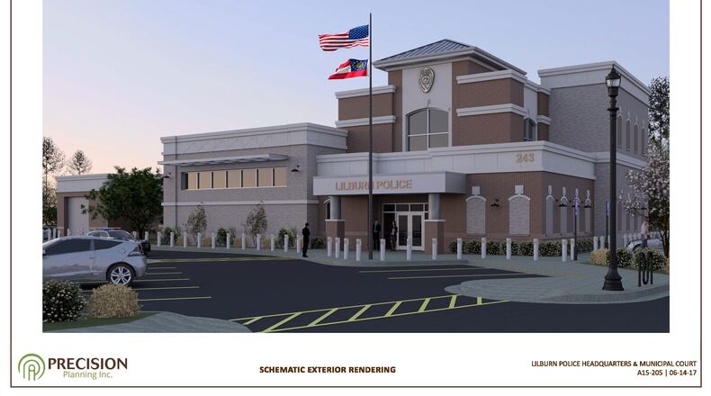 Lilburn is breaking ground on a nearly $5 million police headquarters Aug. 13.
