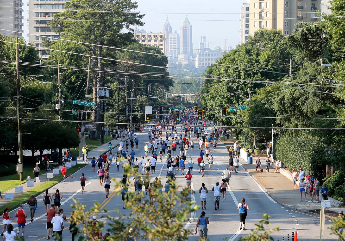 Peachtree Road Race photos