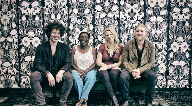 The Wheels of Soul stars: Doyle Bramhall II, Sharon Jones, Susan Tedeschi and Derek Trucks. Photo: Gregg Greenwood
