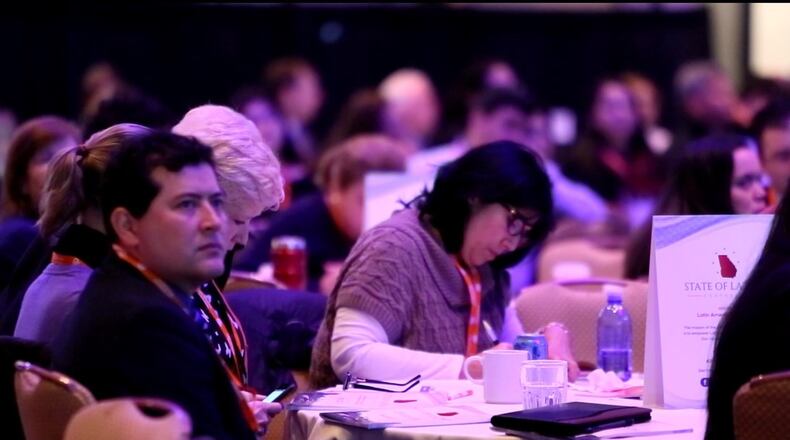 Janet Murguía, keynote speaker for the ‘State of Latinos 2018’ event and President of UnidosUS, a Hispanic civil rights and advocacy organization in the United States. Miguel Martínez/MundoHispánico