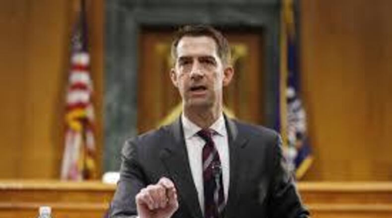 Sen. Tom Cotton of Arkansas has introduced a bill to prevent federal funds and professional development grants from being given to schools that teach American history curriculum developed under the 1619 Project, which he called “a racially divisive, revisionist account of history that denies the noble principles of freedom and equality on which our nation was founded. Not a single cent of federal funding should go to indoctrinate young Americans with this left-wing garbage.”