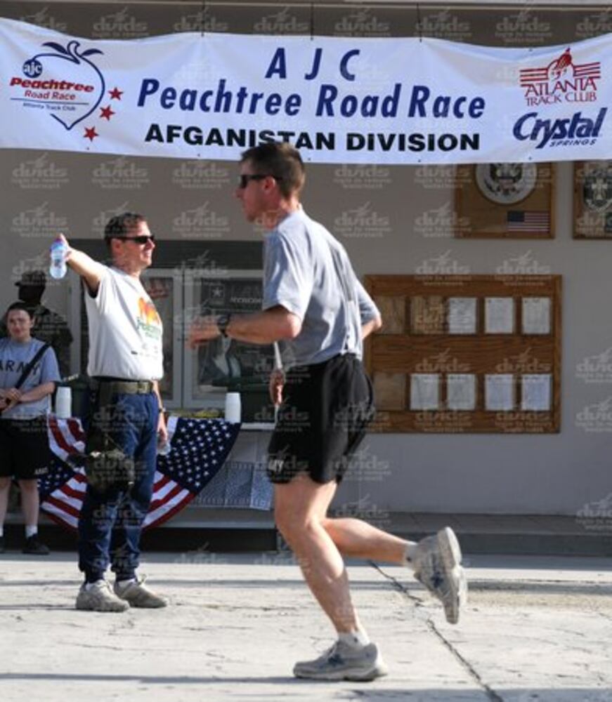 Peachtree Road Race in Iraq, Afghanistan, Kuwait