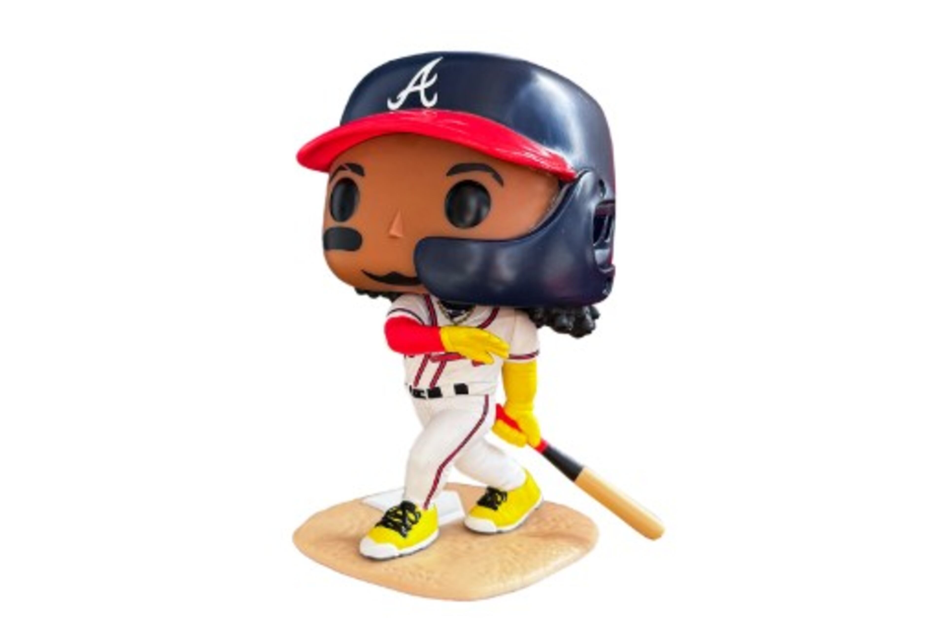 Figurines can't strain their calves.