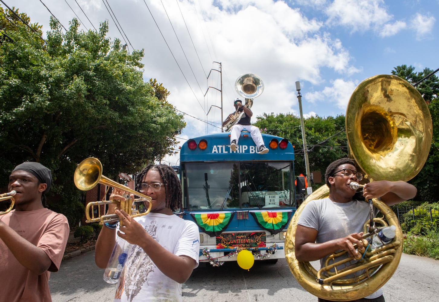 Juneteenth parade to Piedmont Park